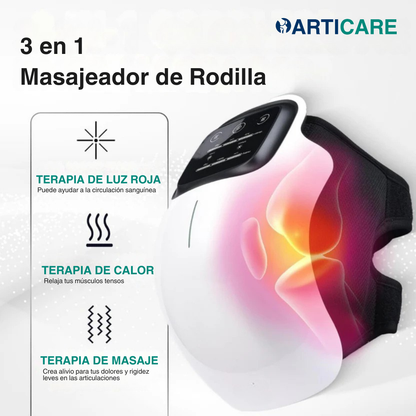 Masajeador Térmico Articular con Luz Roja y Vibración