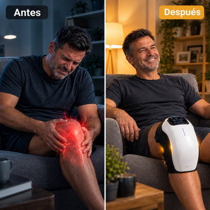 Masajeador Térmico Articular con Luz Roja y Vibración